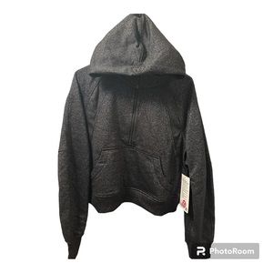 Lululemon scuba oversized half zip in Spark color